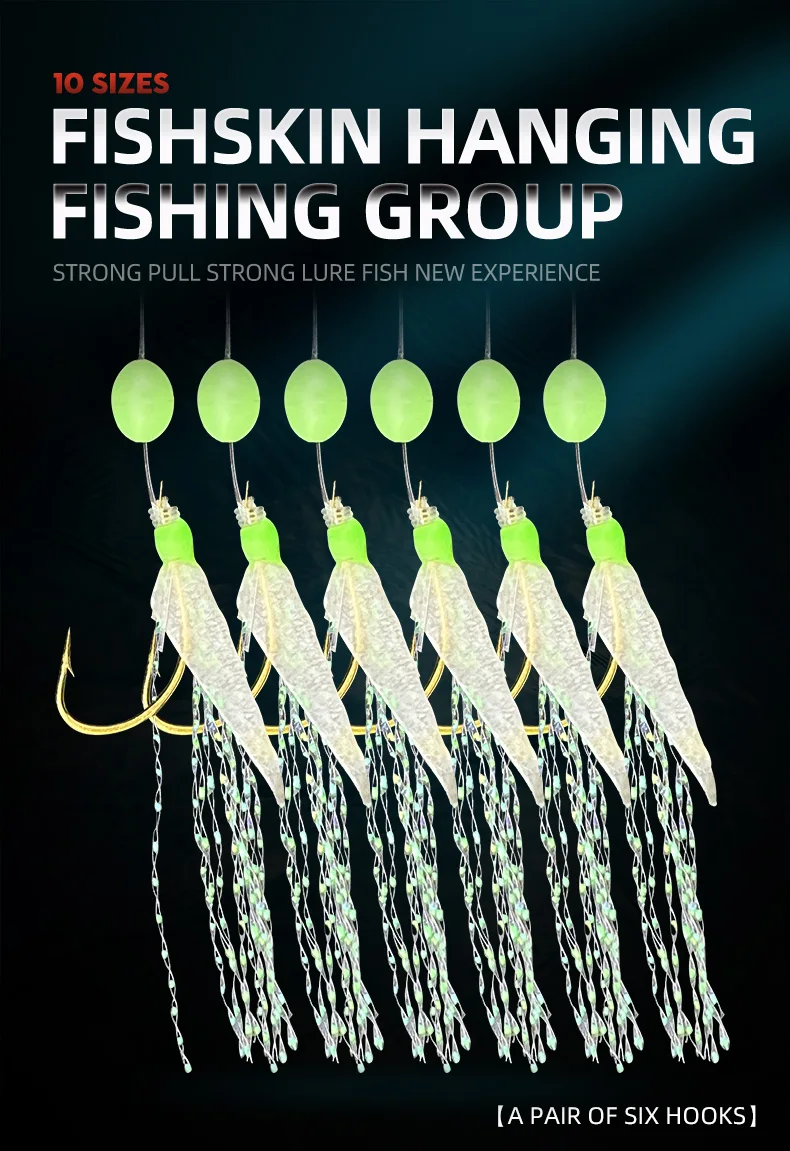 Plataforma de pesca con cuentas luminosas