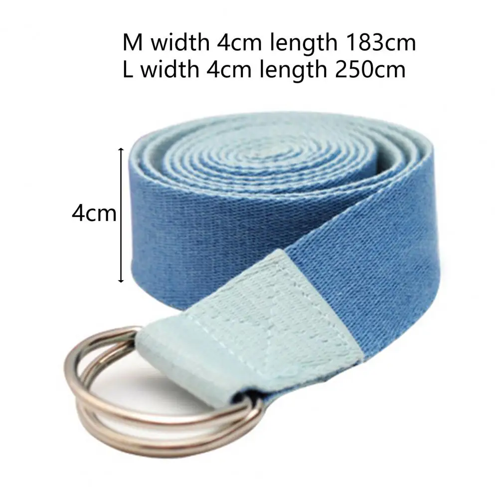 Banda elástica antideslizante para yoga – Cinturón de estiramiento - imagen 5