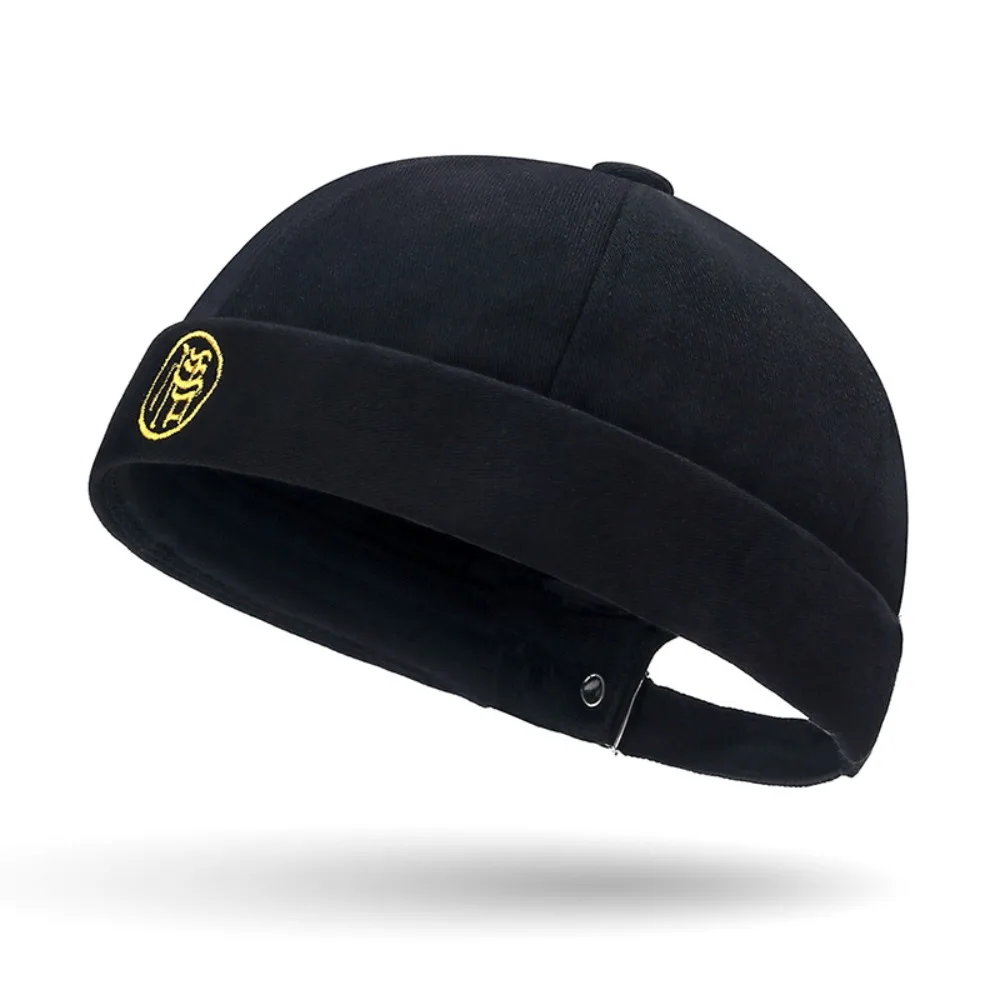 Gorro marinero vintage de algodón ajustable sin borde, unisex - imagen 2