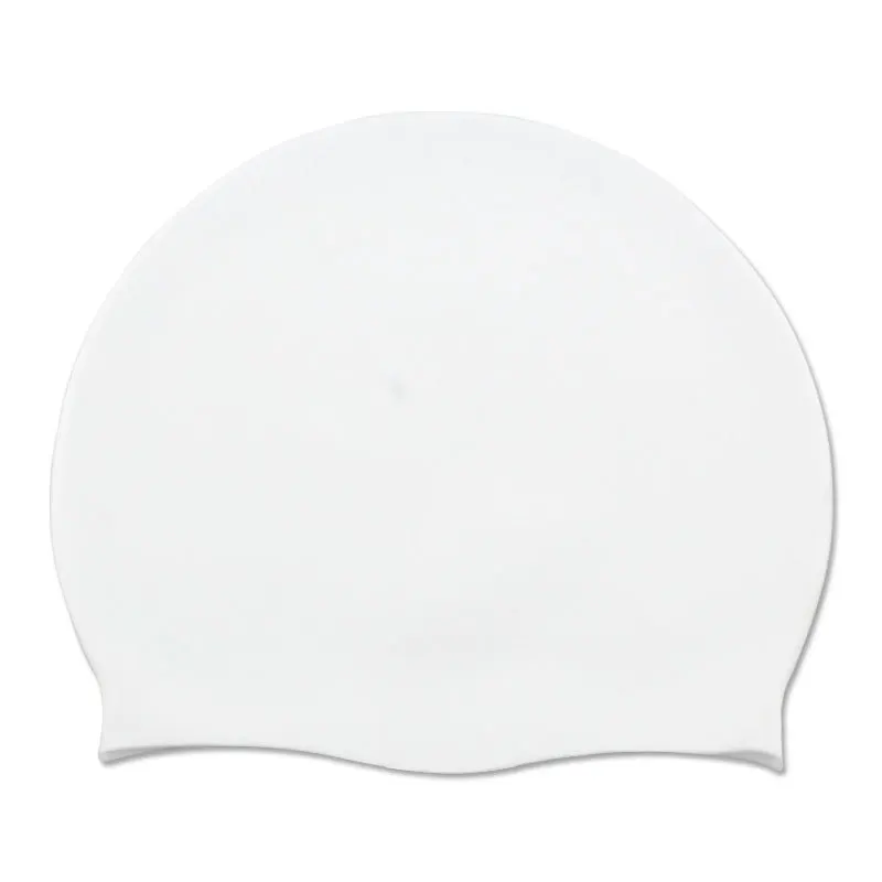 Gorro natación silicona impermeable para cabello largo unisex - imagen 5