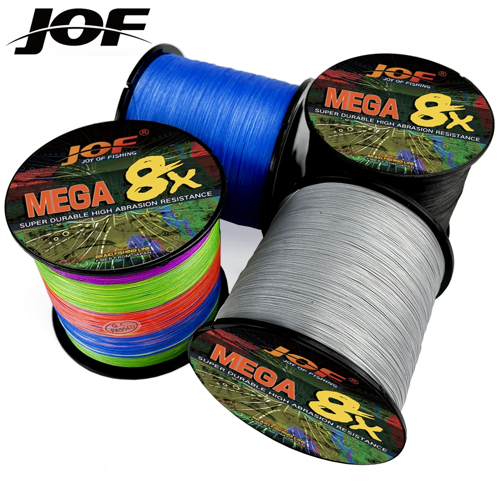 JOF Sedal de pesca 8 hebras – Multifilamento japonés 300 m PE muy fuerte - imagen 5