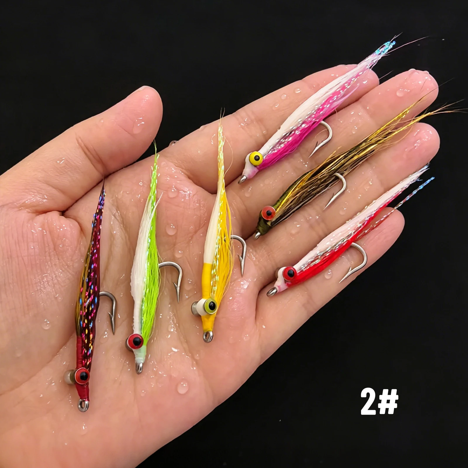 GRATIS FISHER Skinny Clouser Minnow para perca, trucha y lucio - imagen 4