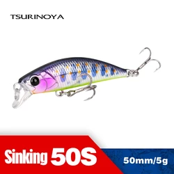 Minnow Hundido TSURINOYA 50S 5g – Jerkbait para Trucha, Perca y Bass