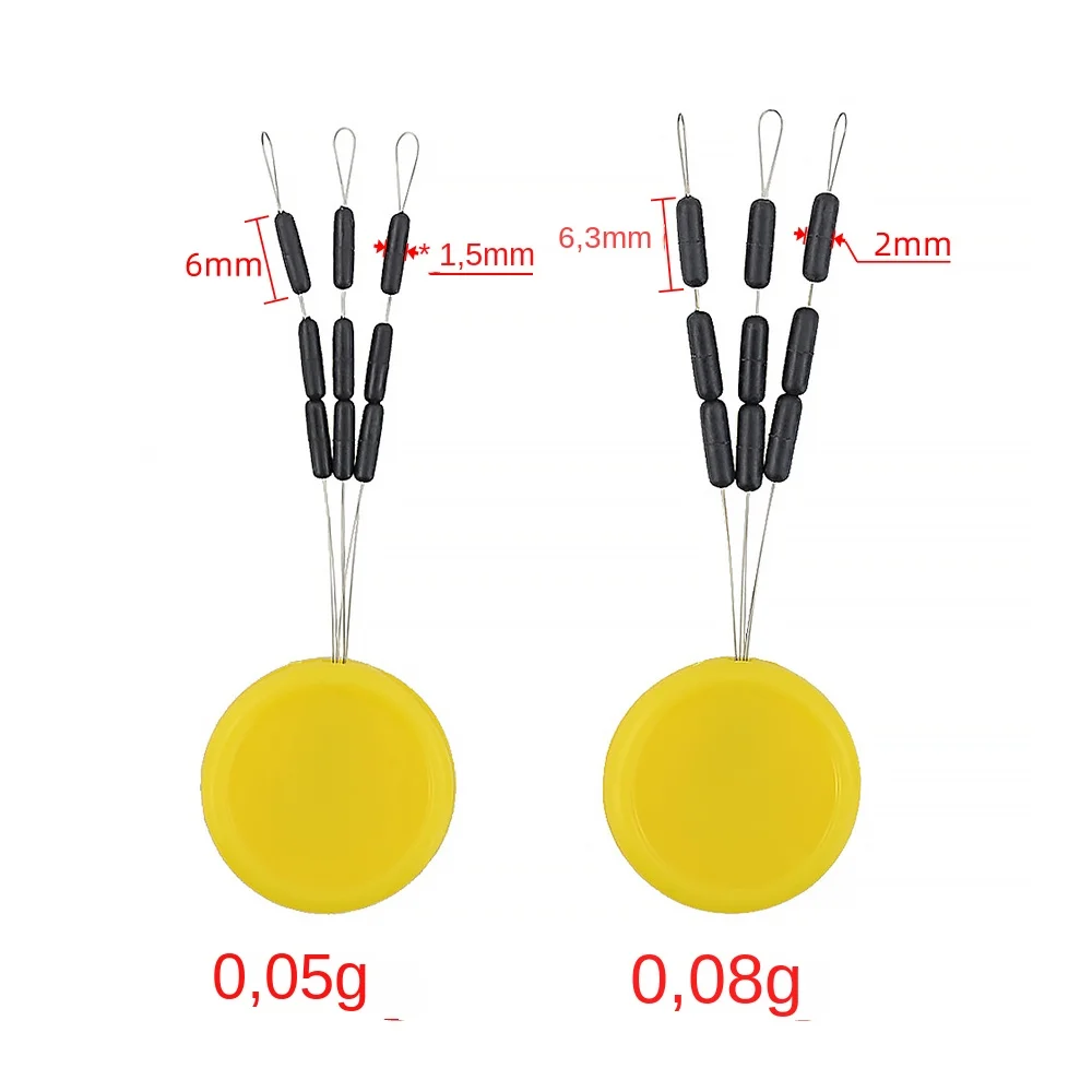 Pesas de tungsteno AG200 para aparejos carpa - imagen 5