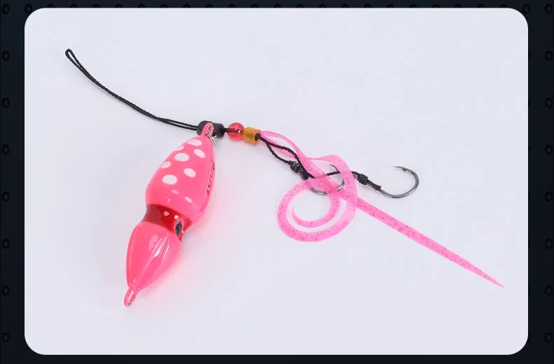 Japan Deslizador jig de plomo con falda para pargo eficaz en costa - imagen 2