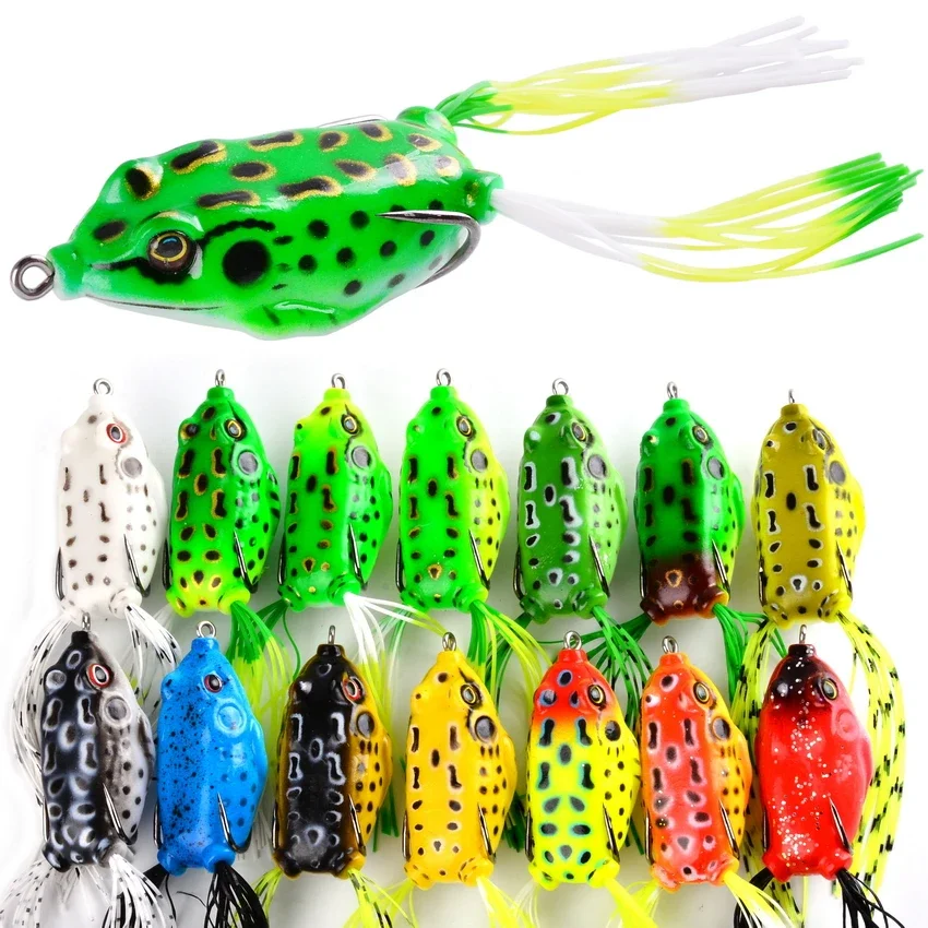 Rana Topwater Ray 3D – Señuelo de superficie con anzuelos - imagen 4