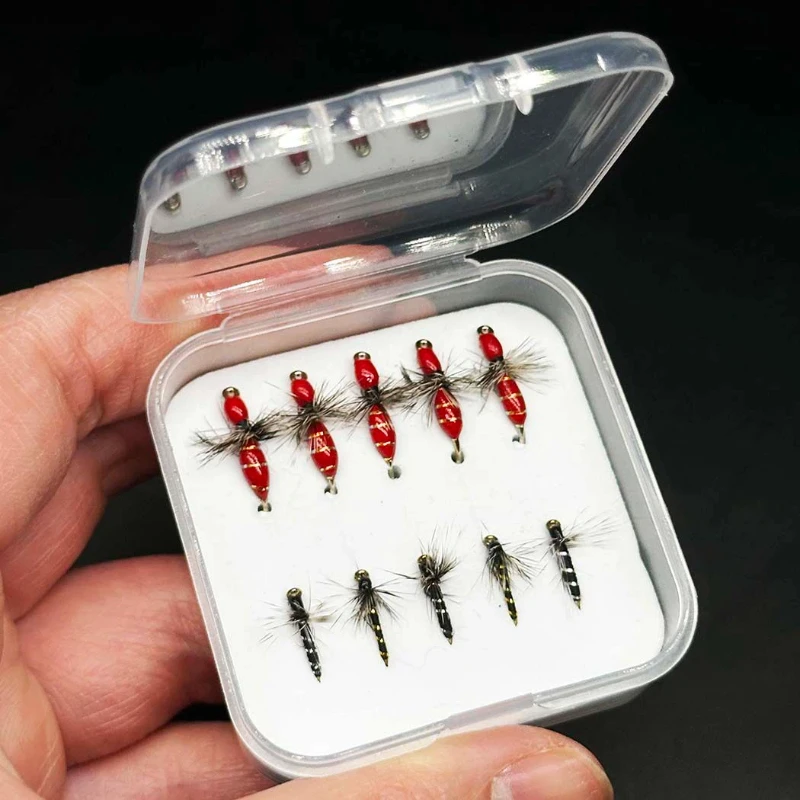 Anzuelos micro para mosca imitación hormiga con púas en arroyo tilapia - imagen 5
