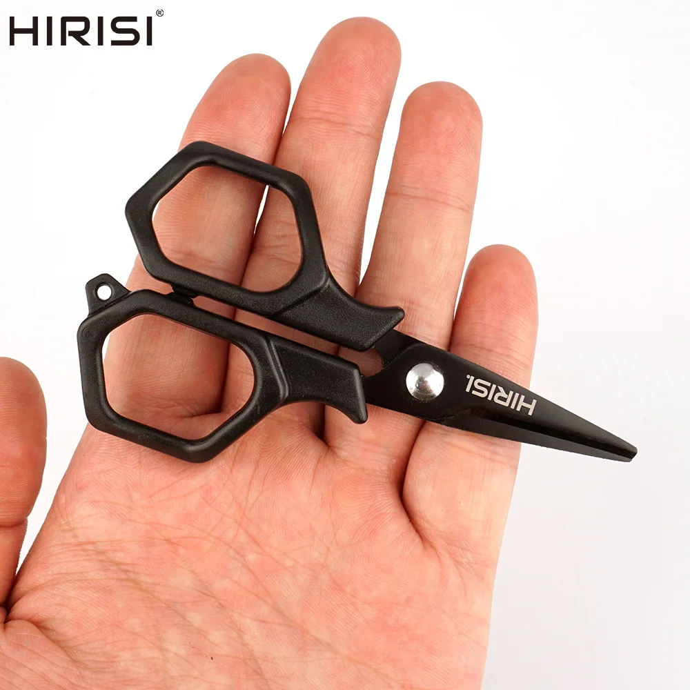 Hirisi tijeras de pesca para carpa inox antiherrumbre, corta trenza PE - imagen 3