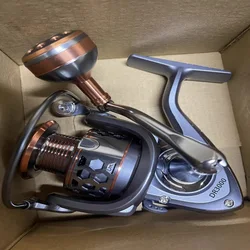 Carrete Pesca Agua Salada CNC 5.1:1 Rodamiento – Bobina Mecanizada