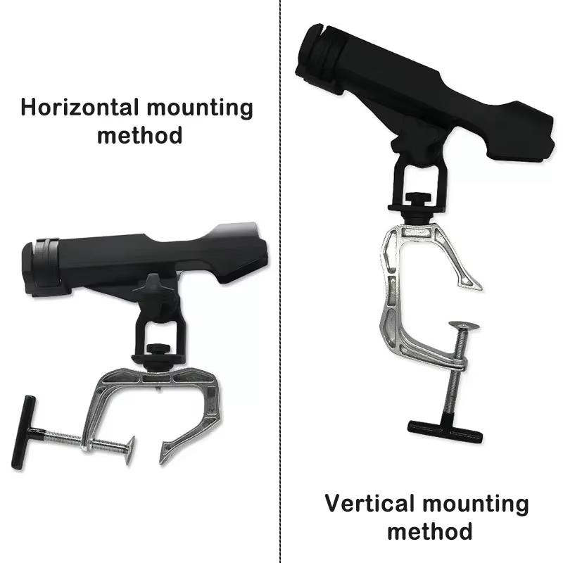 Portacañas YOTO 360° – Soporte ajustable para pesca en barco - imagen 5