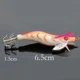 Señuelos luminosos para calamares con cebo biónico de camarón - imagen 5