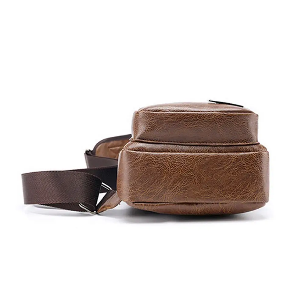 Bolso bandolera impermeable de PU para hombre – uso casual - imagen 2