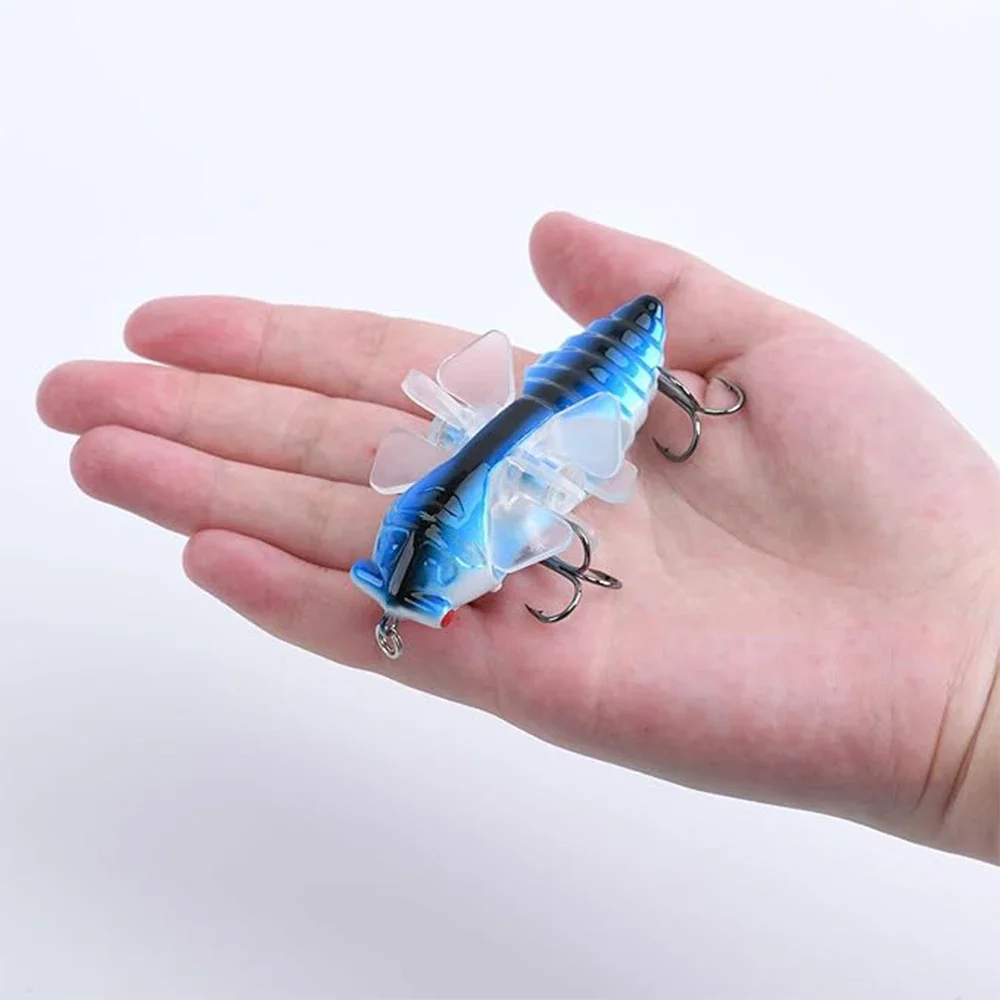 Goture Crankbait imitación insecto – Señuelo duro para lucio y lubina - imagen 5