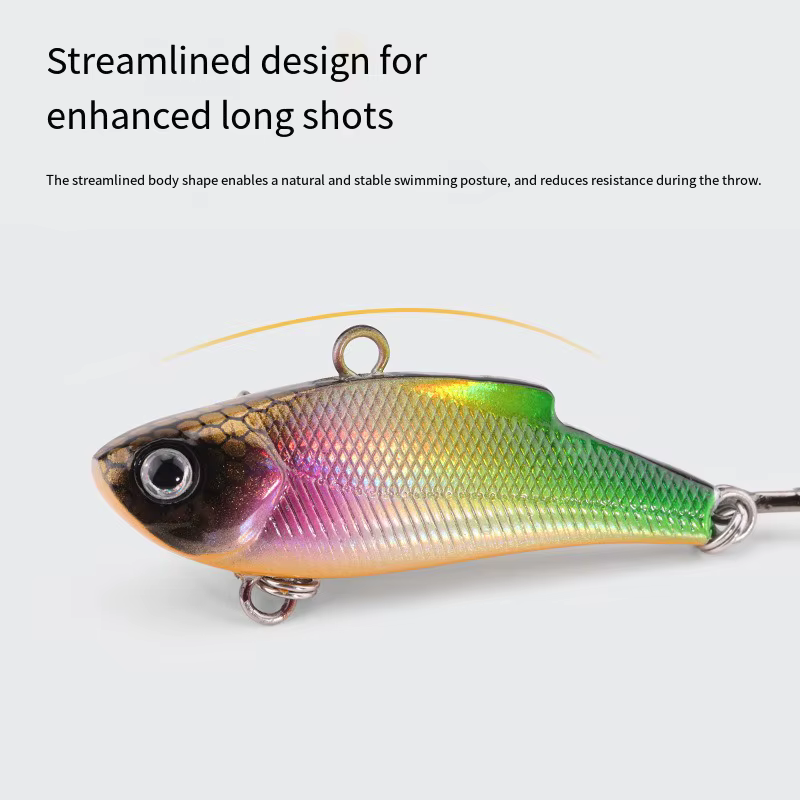 Señuelos VIB vibratorios para trucha y panfish - imagen 3