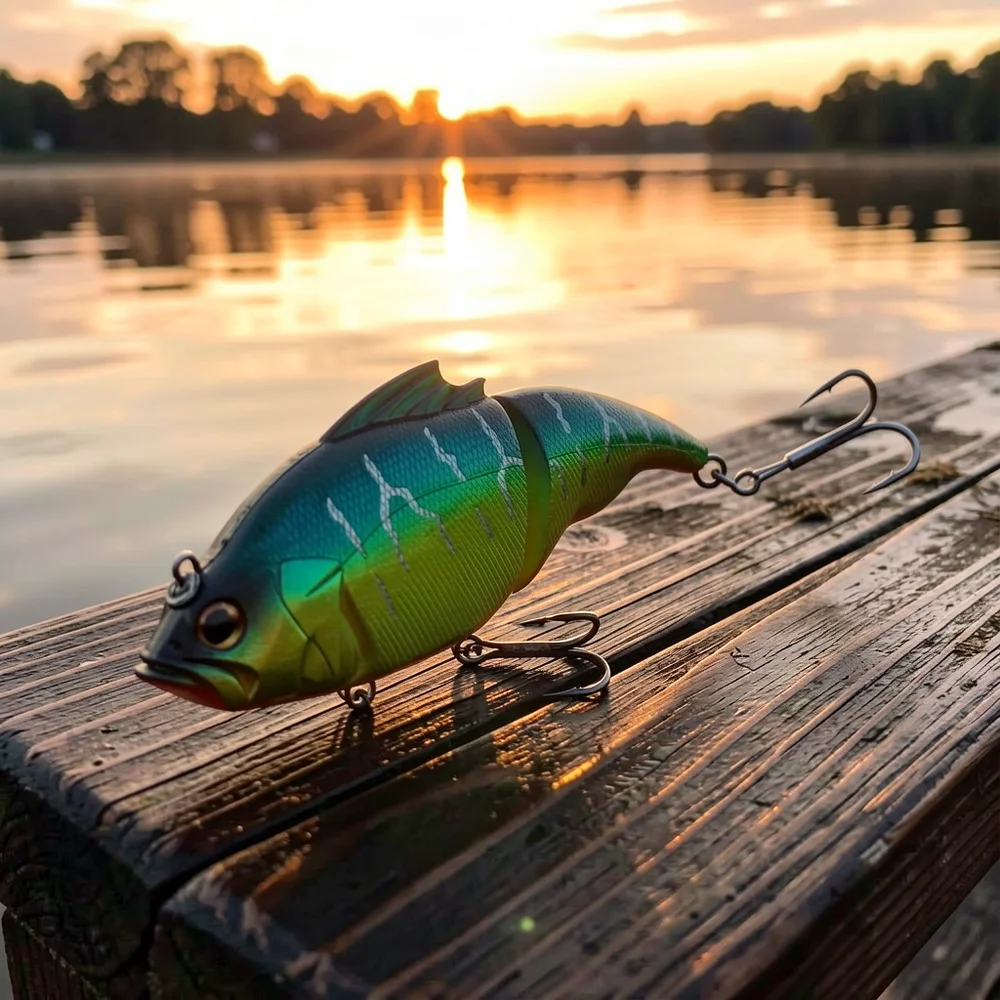 BEARKING Señuelo Flotante Multiarticulado Láser para Lucio y Musky - imagen 2