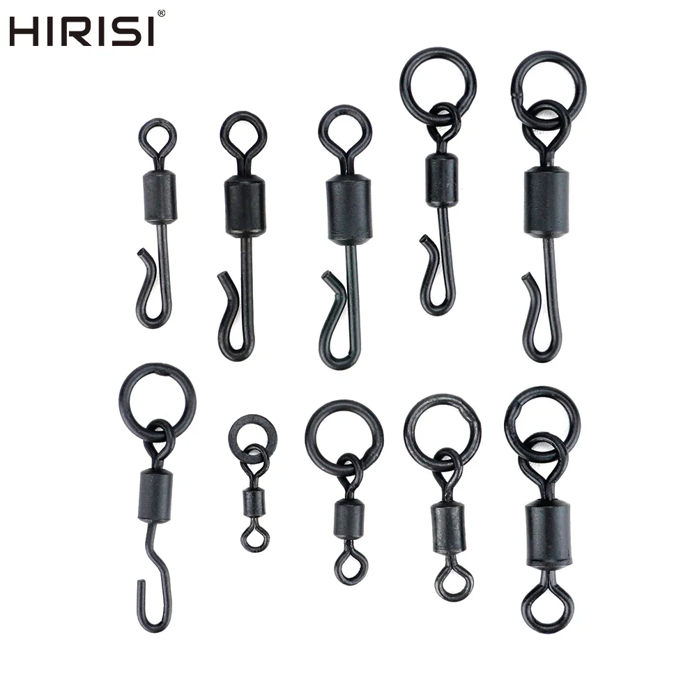 Hirisi Escarpia Giratoria Anillo Sólido Cambio Rápido Carpa