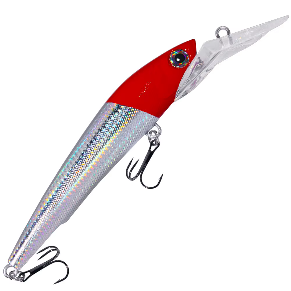 Señuelo Minnow wobbler para lucio, walleye y carpa – Buceo profundo - imagen 2