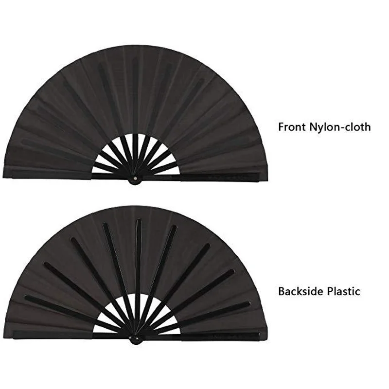 Abanico plegable vintage estilo chino – Perfecto para boda y kung fu - imagen 4