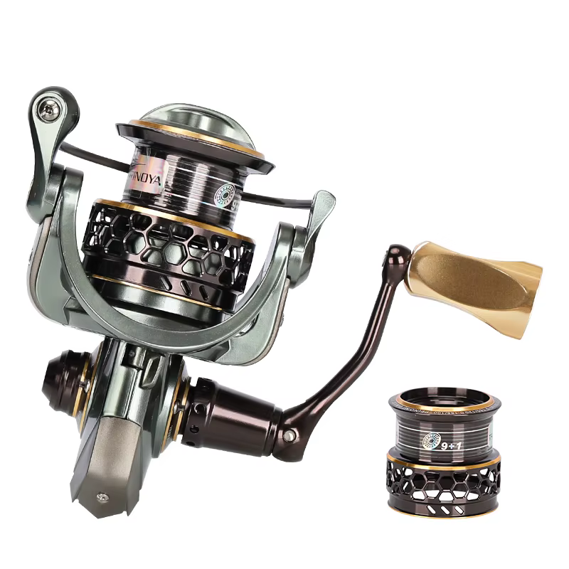TSURINOYA Jaguar Carrete Spinning Agua Salada Bobina Cónica Freno 6kg