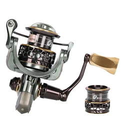 TSURINOYA Jaguar Carrete Spinning Agua Salada Bobina Cónica Freno 6kg