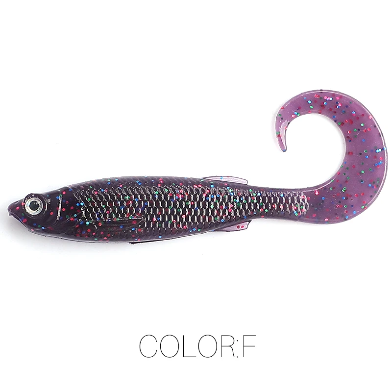 Señuelo blando XZD Luya 6,5 cm para lucio y zander - imagen 5