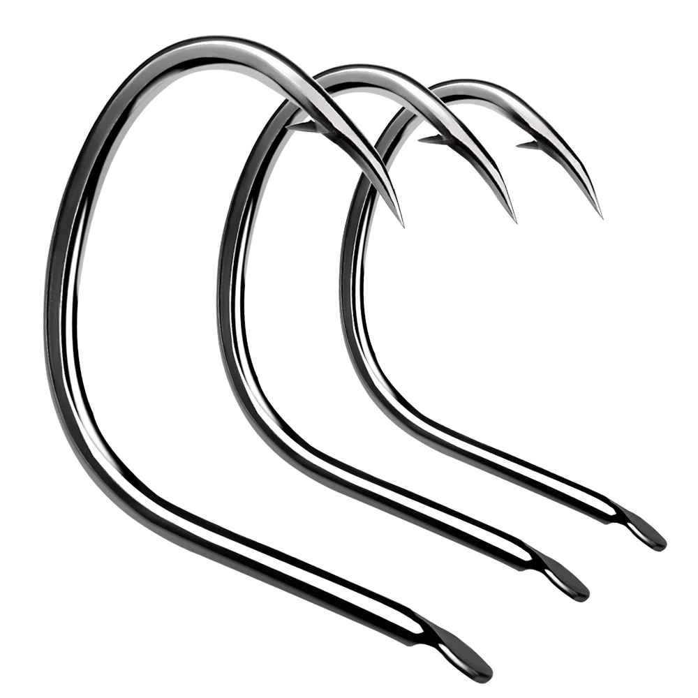 Proberos Anzuelos de acero carbono para carpa con barbas