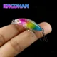 Señuelo Mini Minnow hundimiento lento con ojos 3D imitación lucio