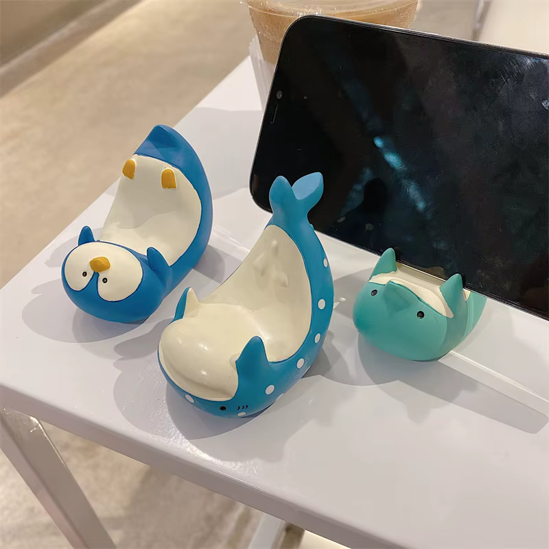 Soporte para móvil de pesca con diseño delfín 3D - imagen 4