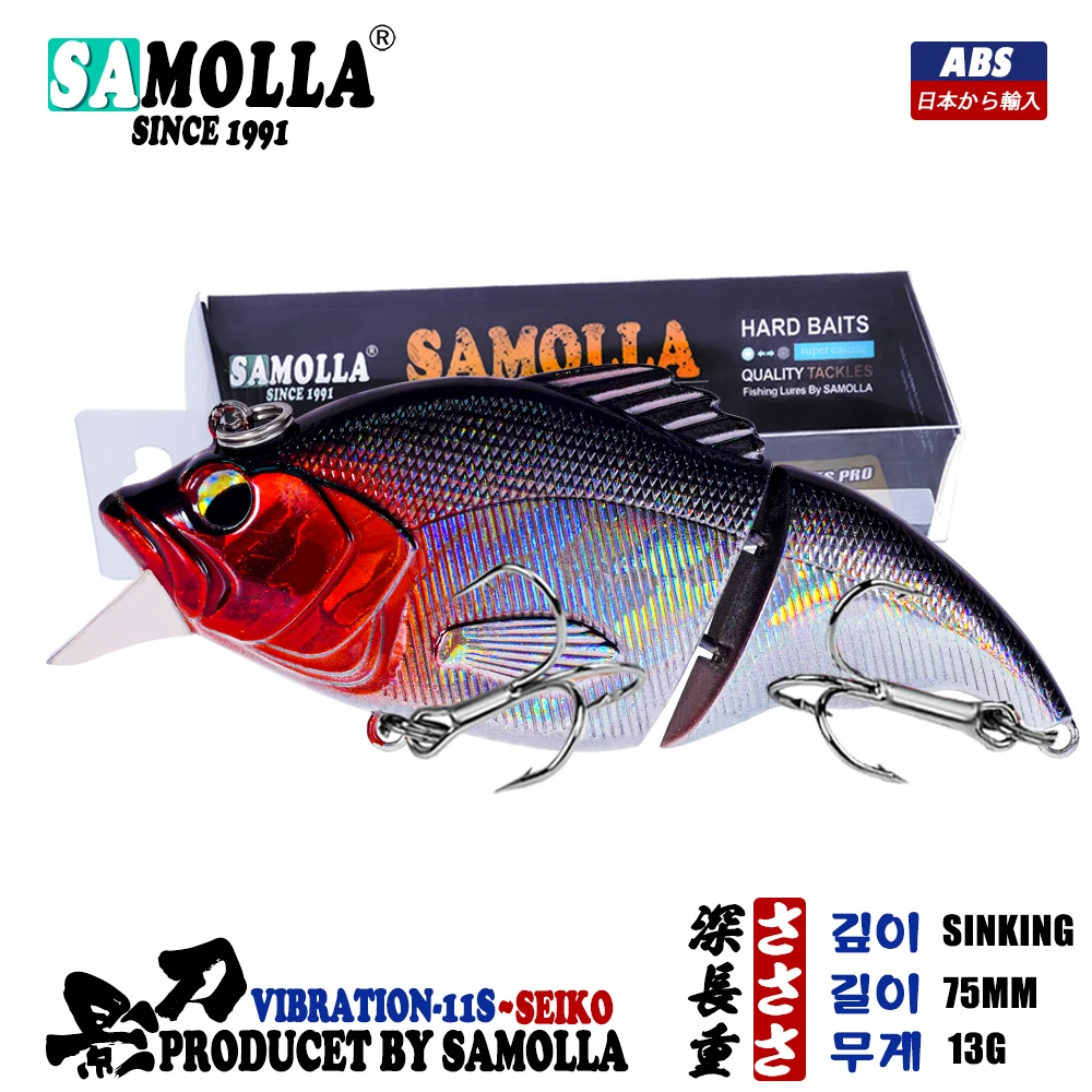 Señuelo artificial Swimbait 75mm – Acción wobbler para mar - imagen 4