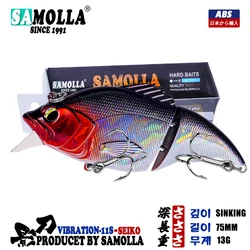 Señuelo artificial Swimbait 75mm – Acción wobbler para mar