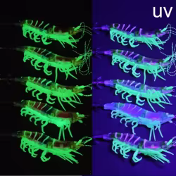 Señuelo Egi UV Luminiscente Arcoíris para Calamar, Sepia y Pulpo