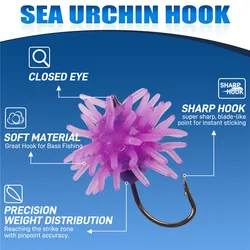 Señuelos Jigging Erizo de Mar 3.5g – para Lubina, Lucioperca y Trucha