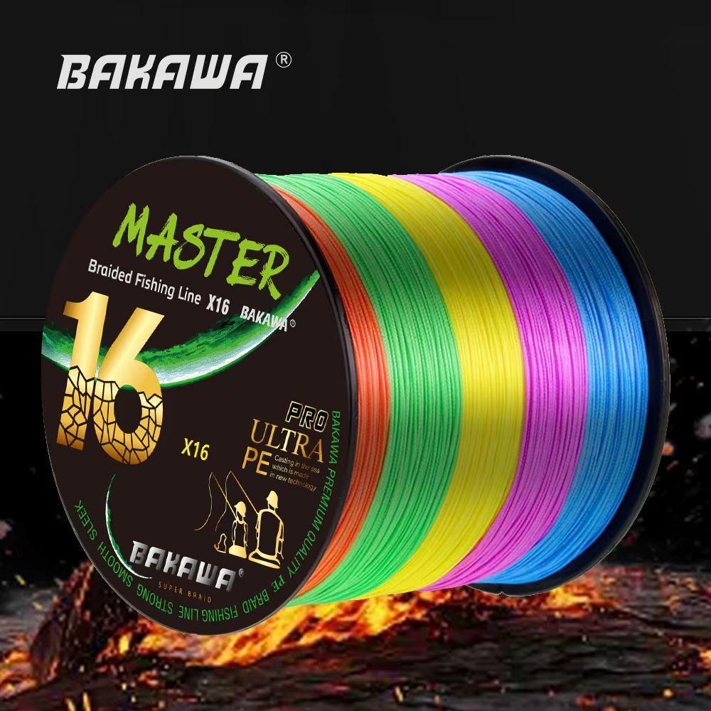 BAKAWA X16 Línea Trenzada PE para Carpa y Mar - imagen 4