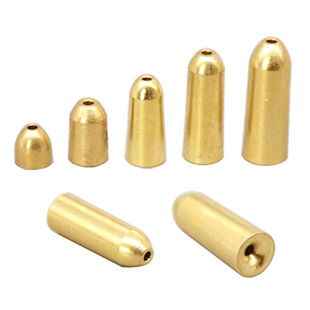 Plomo Texas deslizante bullet rig – Latón para lubina y lucio - imagen 5
