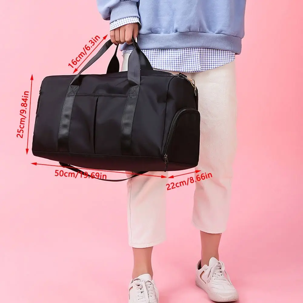 Bolsa de viaje de lona deportiva alta calidad para gimnasio - imagen 4