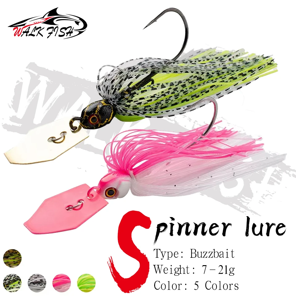 Señuelo trucha WALK FISH Color Chatter – Cebo giratorio agua dulce - imagen 4