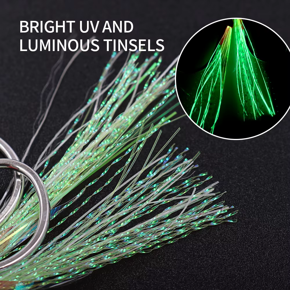 Anzuelos Jigging Pro Doble Asistencia – Acero alta resistencia - imagen 3