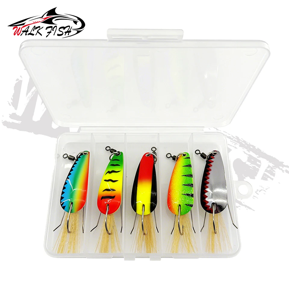 WALK FISH Cuchara de metal para lubina – Jigging y orilla - imagen 3