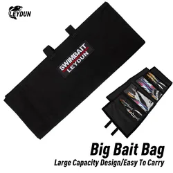 LEYDUN Bolsa de Pesca Swimbaits Bolsillos Amplios Acceso Rápido