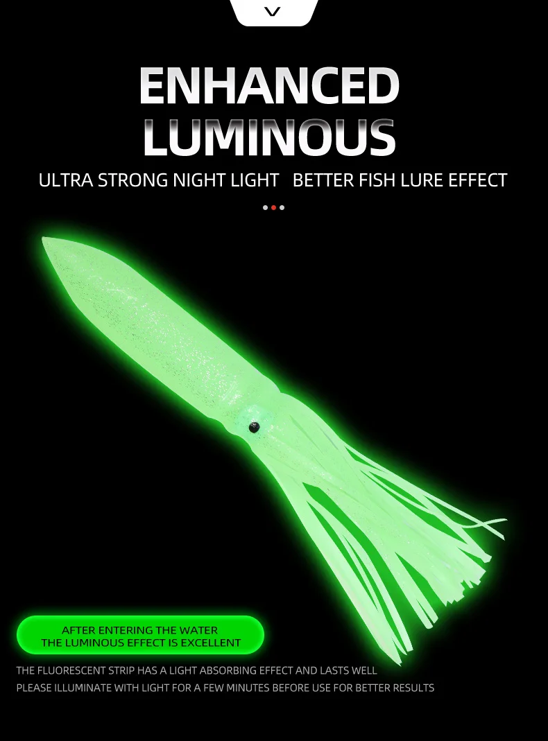 Señuelo luminoso para atracción en el agua