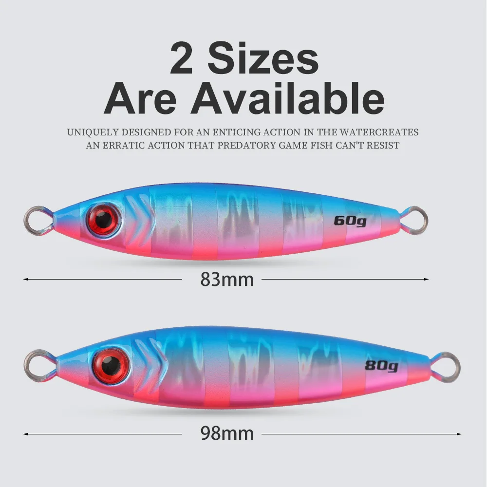 Señuelo metálico CASTFUN Blade Shotel para pesca en mar - imagen 5