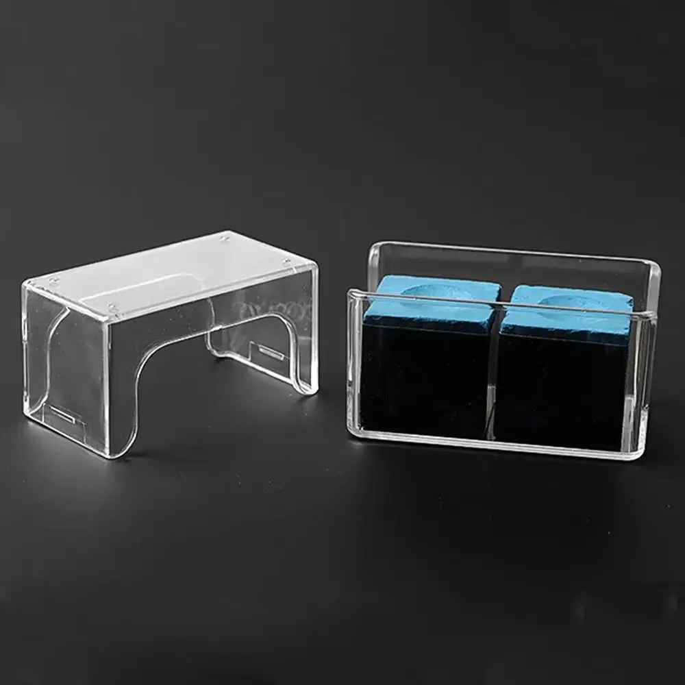 Caja de tiza abierta mostrando el interior del compartimento