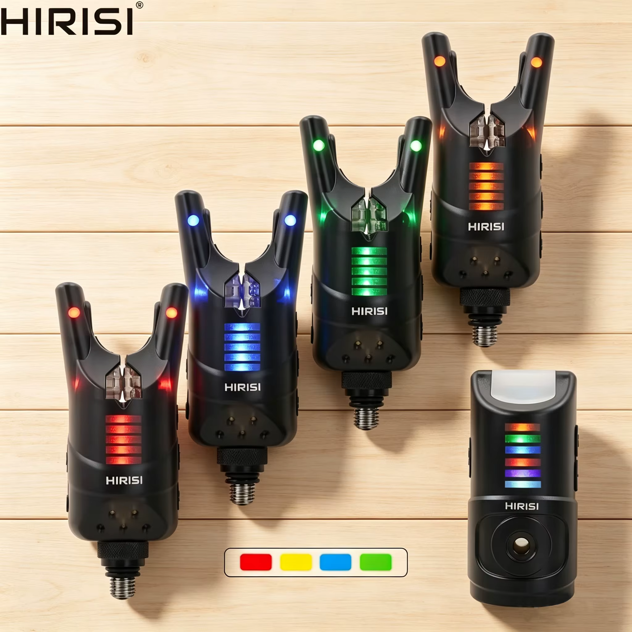 Hirisi HRS1 Alarmas inalámbricas de picada para carpfishing - imagen 4