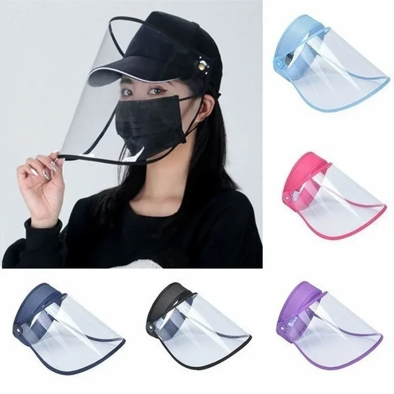 Mascarilla facial transparente antivírica gorro protector antisalpicaduras - imagen 5