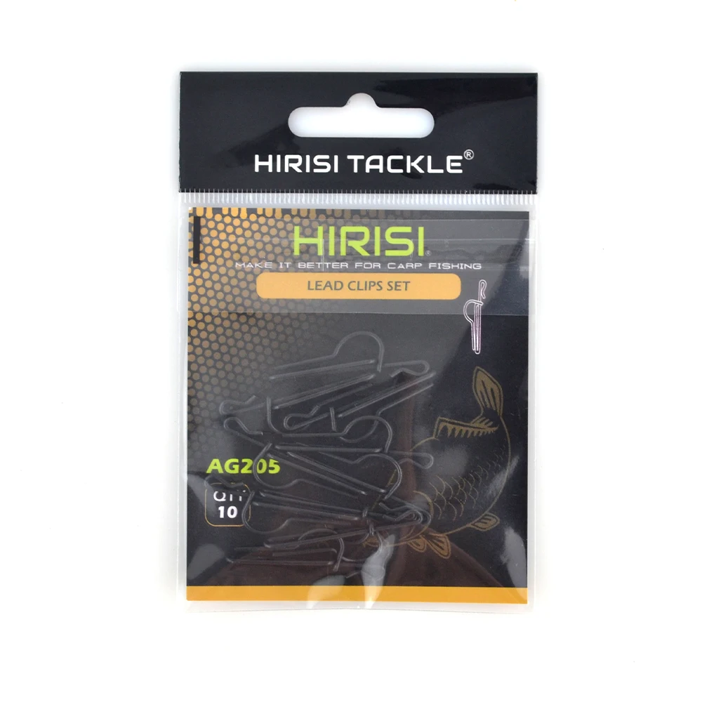 Hirisi Clips de Cambio Rápido para Pesca Carpa – Conector a Presión - imagen 4