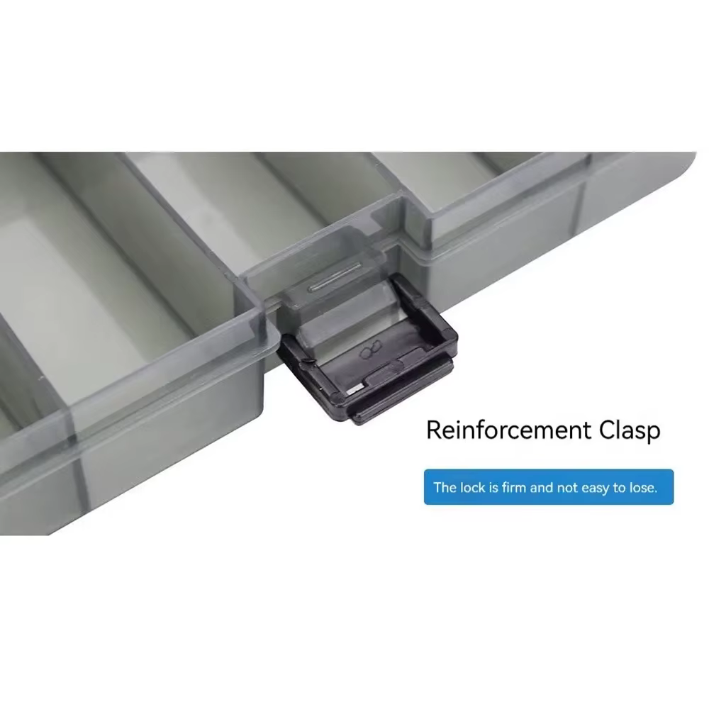 Caja de Señuelos PRO BEROS 5 Compartimentos – Organizador Pesca - imagen 2