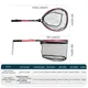 ShareShark Red de aterrizaje plegable de goma aluminio telescópica - imagen 5