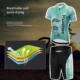 Conjunto de ciclismo infantil de manga corta estampado secado rápido - imagen 3