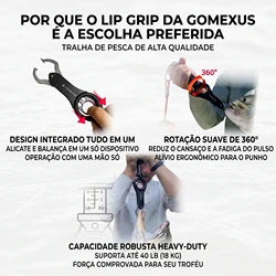 Pinza de Pesca Gomexus con Báscula – Sujeción Segura de Anzuelos