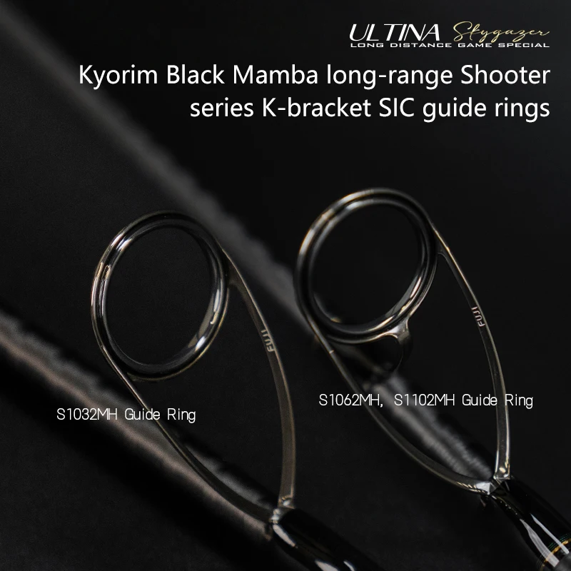 Caña spinning KYORIM ULTINA ZANDER FUJI SIC – portacarretes carbono - imagen 3